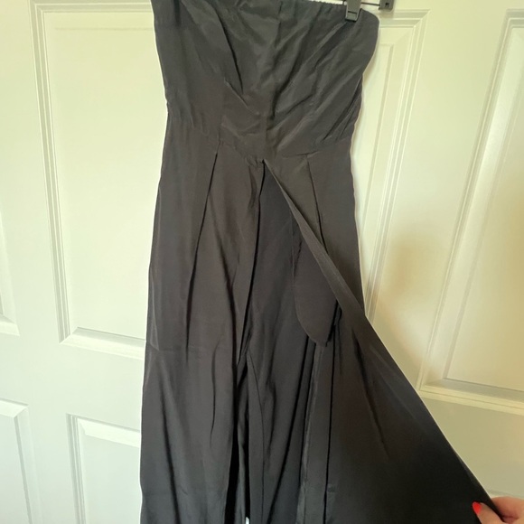 Avec Les Filles Skirt Over Pants Jumpsuit - Picture 4 of 6